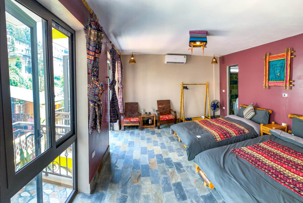 Phòng riêng tại Mega View homestay Sapa