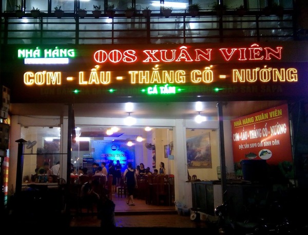 Nhà hàng cá hồi Sapa Xuân Viên 