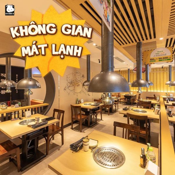 GoGi House một địa điểm chuyên phục vụ các món nướng theo phong cách Hàn Quốc