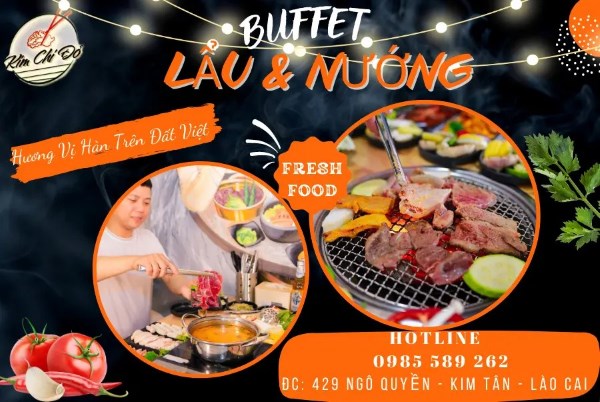 Nhà Hàng Buffet Kim Chi Đỏ là địa điểm mang đến "hương vị Hàn trên đất Việt"