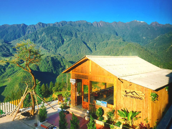 VietTrekking homestay Sapa view núi, săn mây