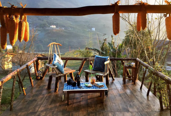 An Nhiên homestay Sapa thuê nguyên căn view núi