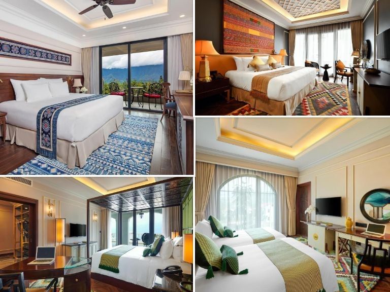 Nội thất sang trọng tại resort Silk Path Sapa với nét truyền thống trong trang trí 