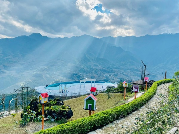 Không gian tại Lá Dao