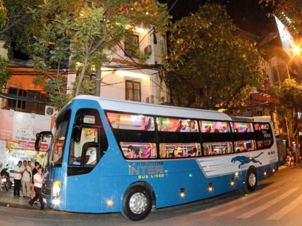 Xe giường nằm Interbus Lines sử dụng dòng xe giường nằm Univer Express hiện đại và cao cấp